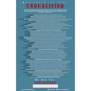 Unqualified Manifesto Poster